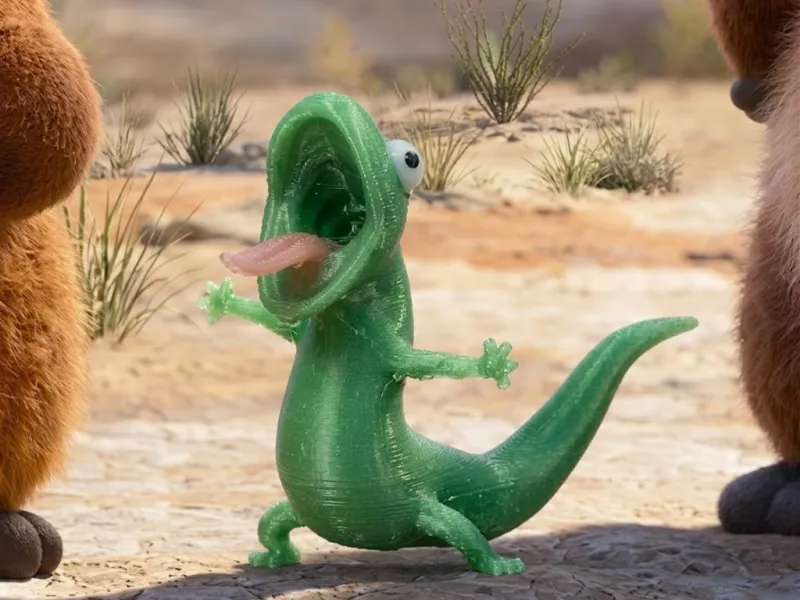 Tom the lizard Meme - Jumpers (Film 2026) (Creality)