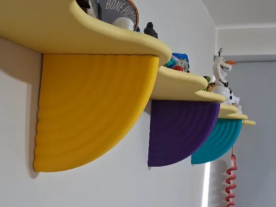 Acabamento para Mão Francesa - Sol Colorido - Suporte de Prateleira Divertido