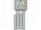 Paperclip pray - bookmark-0