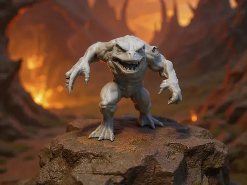 Slaad (Frog) - DND monster