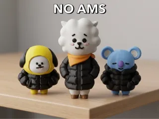 Chaquetas de plumón RJ BT21 (NOAMS) - BTS