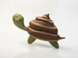 Turdle Turtle Figurine Miscellaneous 3D Printable-0