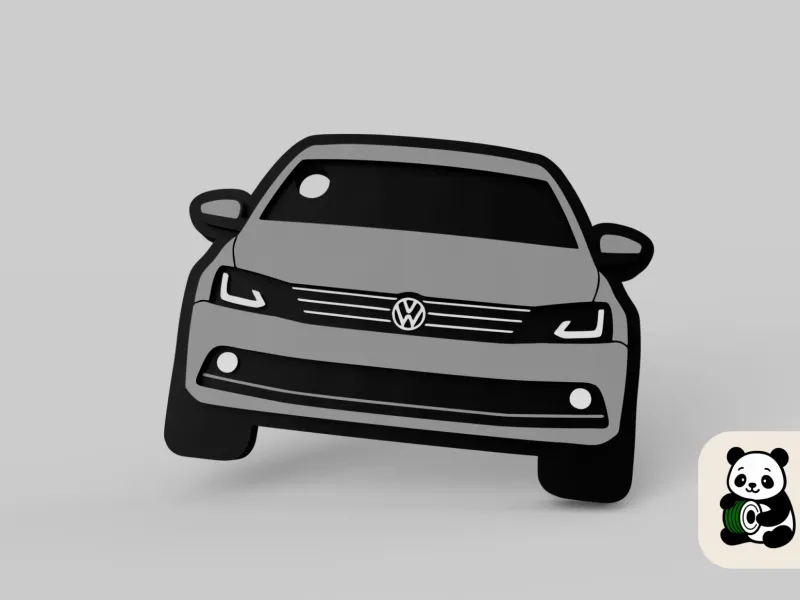 Inspiré de la Volkswagen Jetta 6 - porte-clés