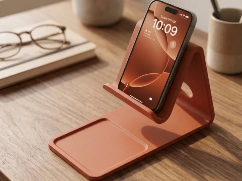 Foldable phone stand