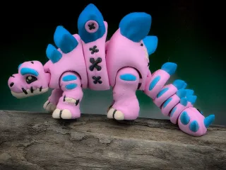 Stuffed Stegosaurus_Multicolor