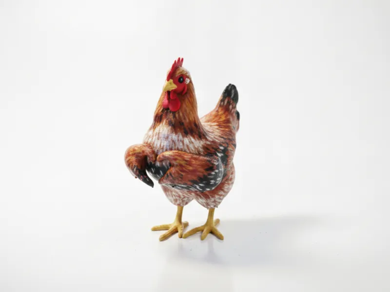 鶏の愛のフィギュア 動物コレクタブル 3Dプリント可能