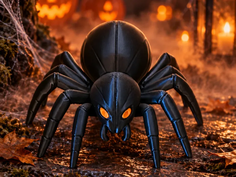 Halloween Spider – Spooky Black Spider Decoration 🕷️🎃