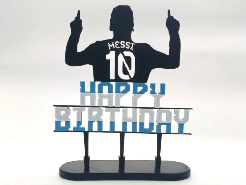 Messi Cake Topper
