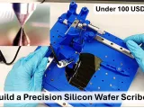 Silicon wafer precision scribing system-0