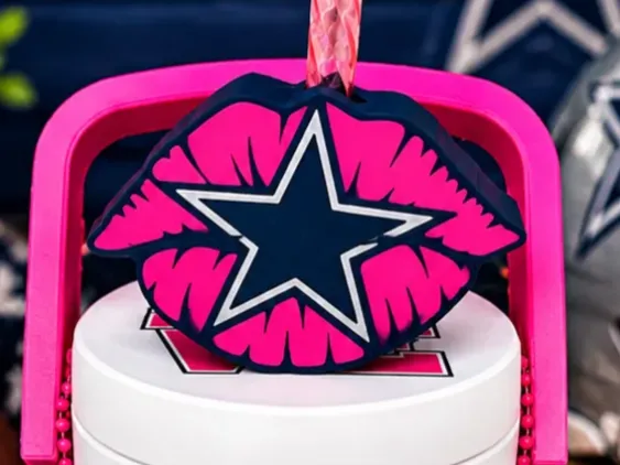 Tampa de Canudo Lábios de Cowboy