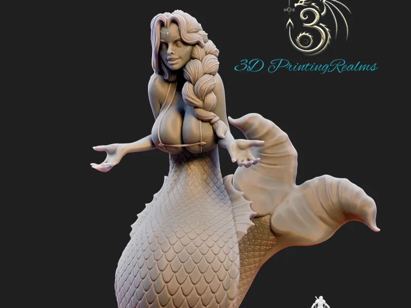 Mermaid pre-supported
