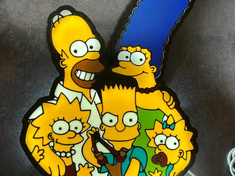 Simpsons Lightbox