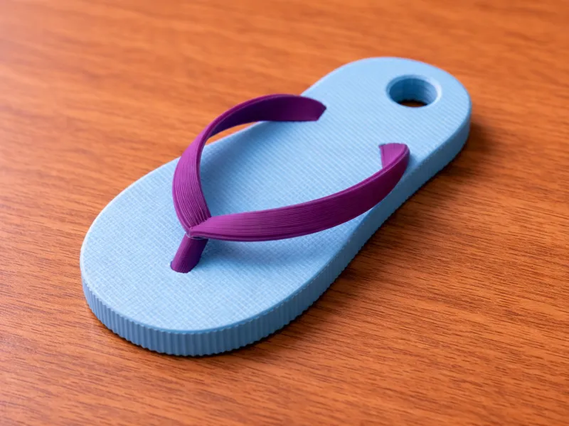 Slipper Keychain