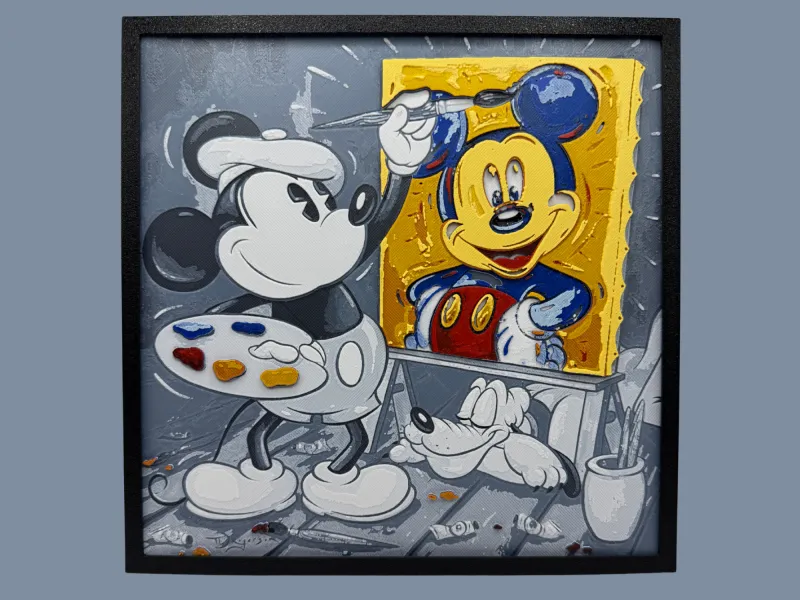 Mickey Mouse - Self Portrait