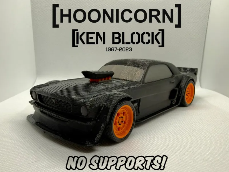 Ford Mustang HOONICORN - Ken Block Hommage (1:24 Maßstab)