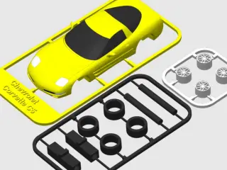 Chevrolet Corvette C5 kitcard