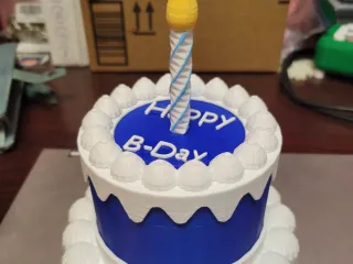 Round Cake Box