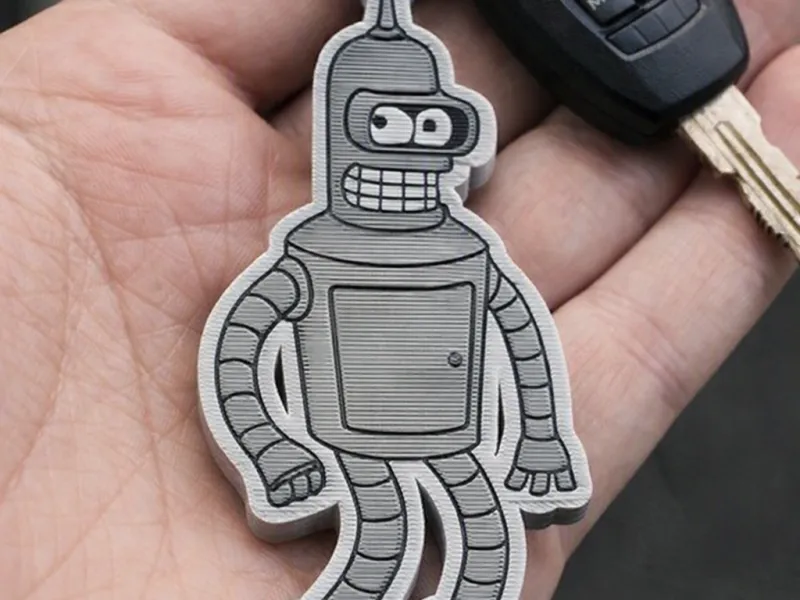 Futurama Bender sleutelhanger