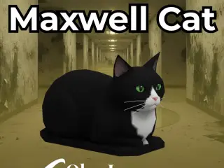Maxwell Cat Figure