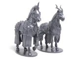 Horses with fantasy armor-0