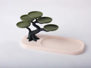 Bonsai Tree Organizer - Stylish Desk Accessory