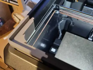 Creality K1 Max Raiser With Spool Holder, And Glass Slider