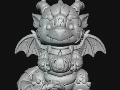 Pumpkin Dragon