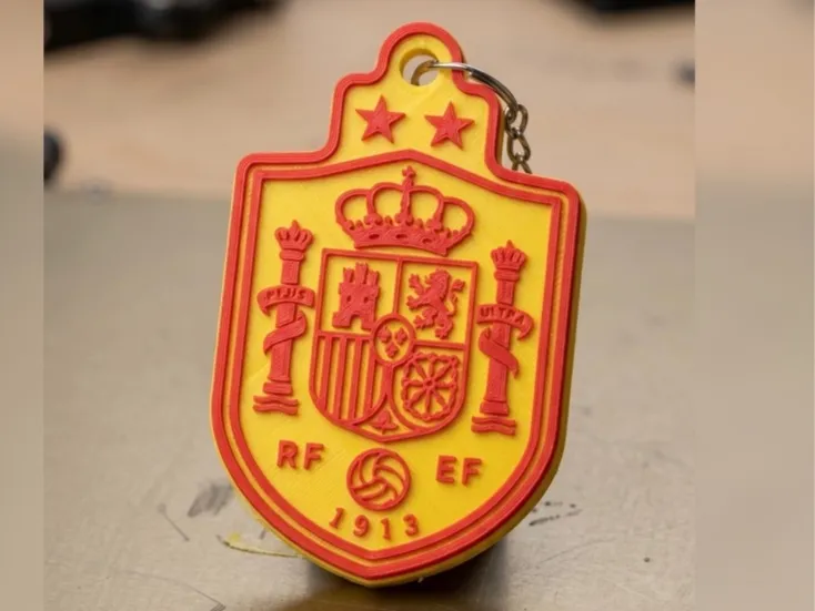Schlüsselanhänger Weltmeister Spanien 2026