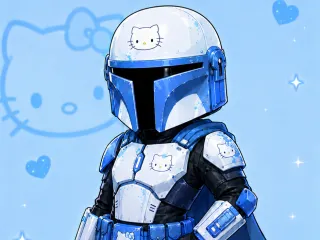 Hello Kitty Clone Trooper