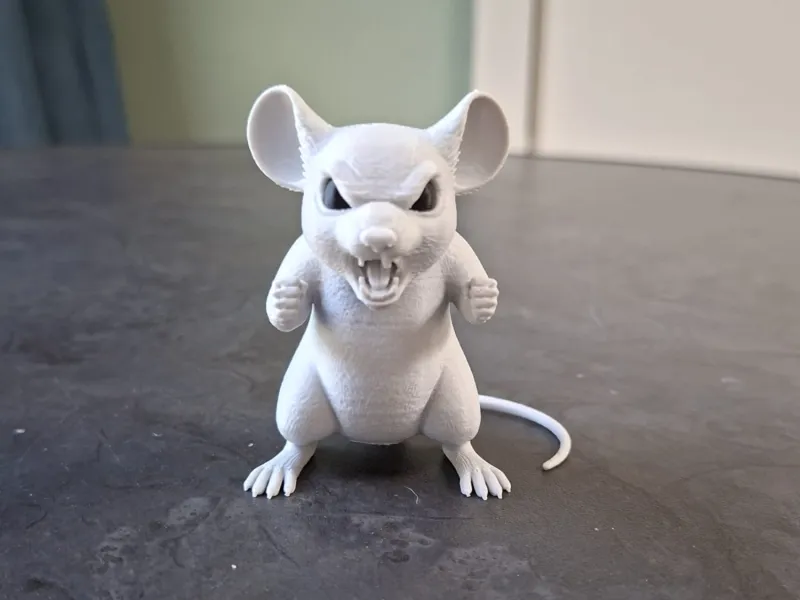 Tiny Angry Mouse – Fierce Little Desk Companion