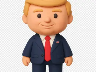 Donald J Trump CubeMe