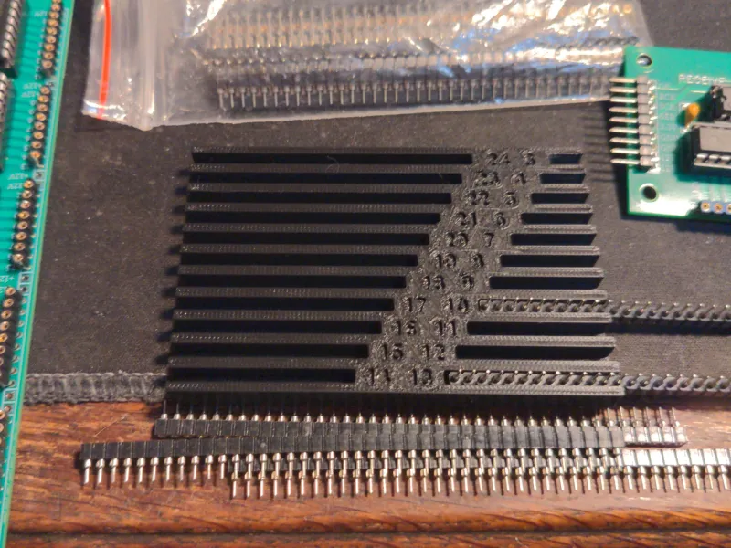 2.54 pin breakaway ruler comb