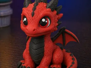 Articulated Baby Dragon v1  K2