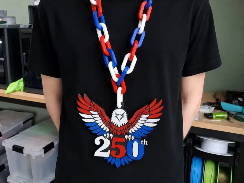 ¡Cadena de entusiasmo por el 250º cumpleaños de Estados Unidos!