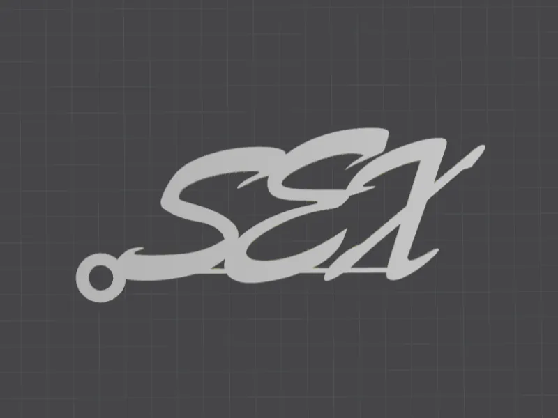 Keychain "Sex"