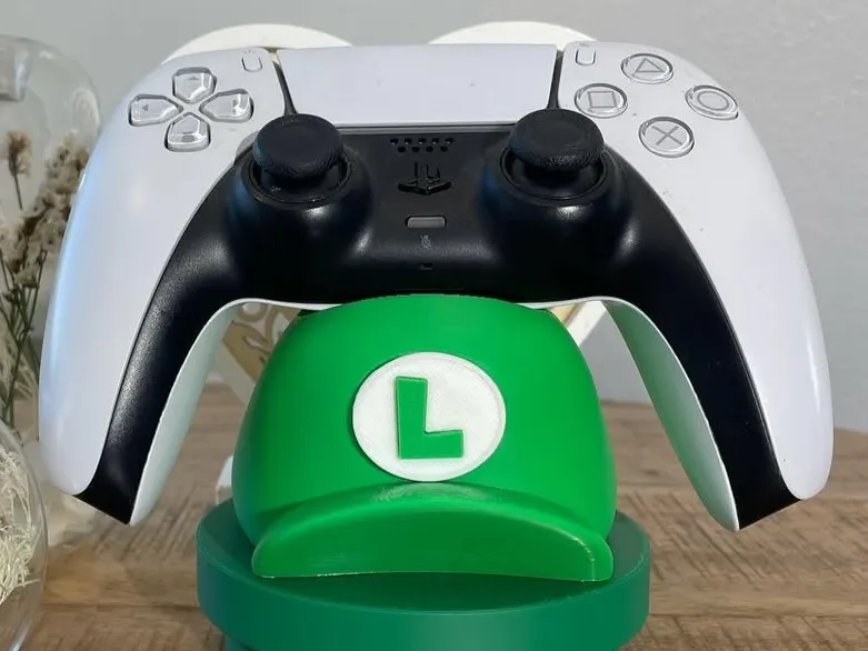 Luigi-Mützen-Controllerhalterung