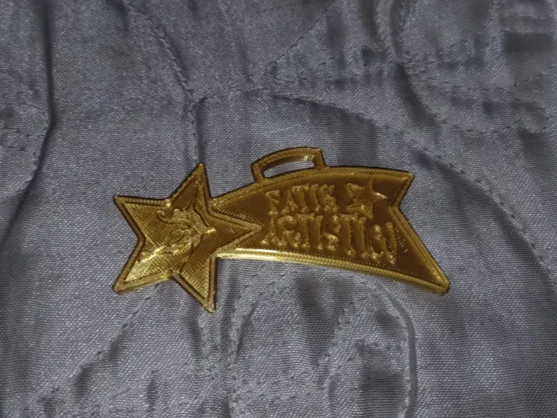 Medalla patin artistico