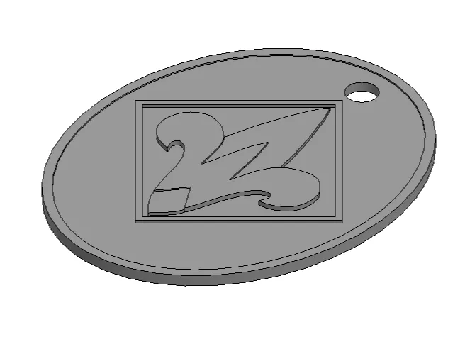 Cub Scout Webelo Rank, with Hole