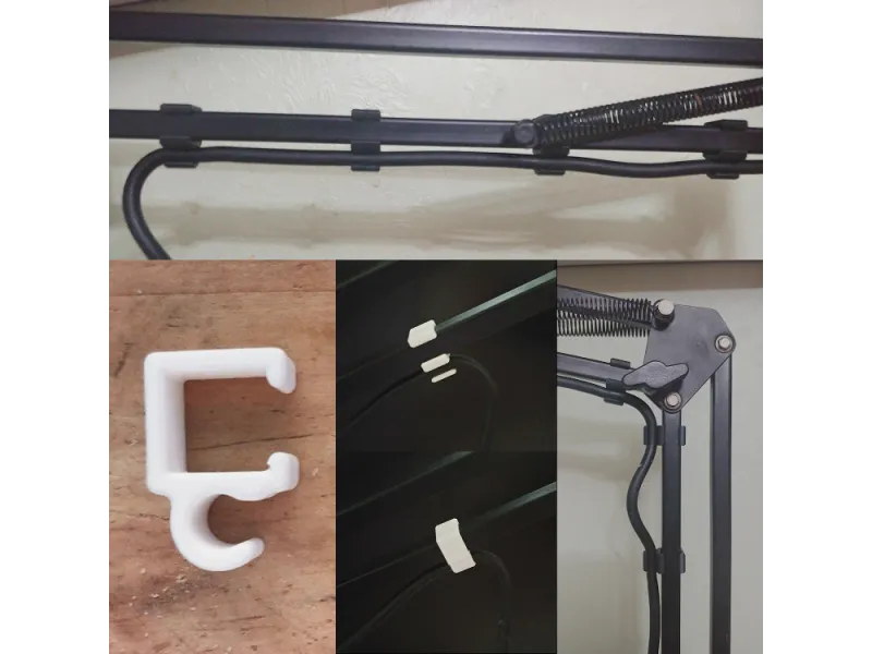 Microphone Boom Arm cable clip