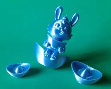 Year of the Rabbit-Gold Ingot 4-1