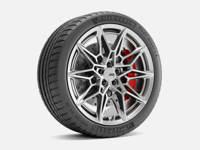 20x10 American Racing Stampede Wheel, 20 Inch Sport Tire