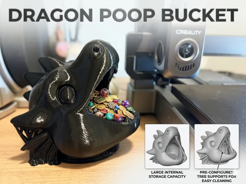 Dragon Poop Bucket