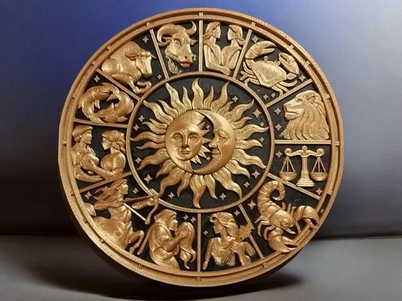 Mandala Zodiacale Celeste – Edizione Multicolore