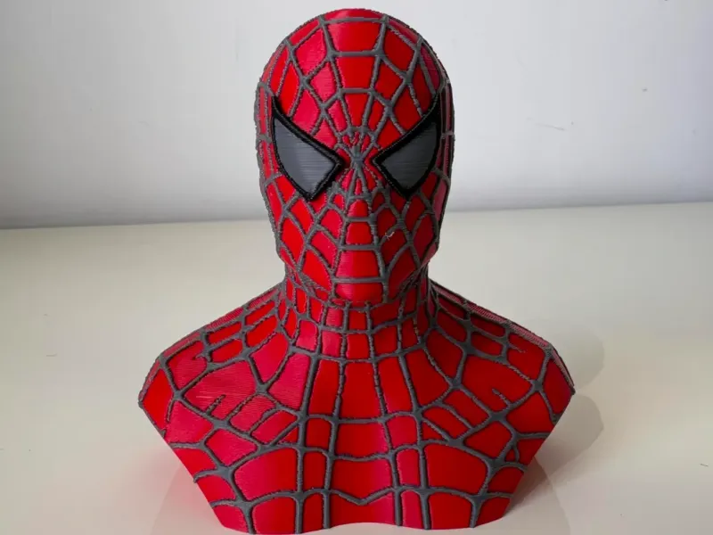 Spider-Man Bust Model