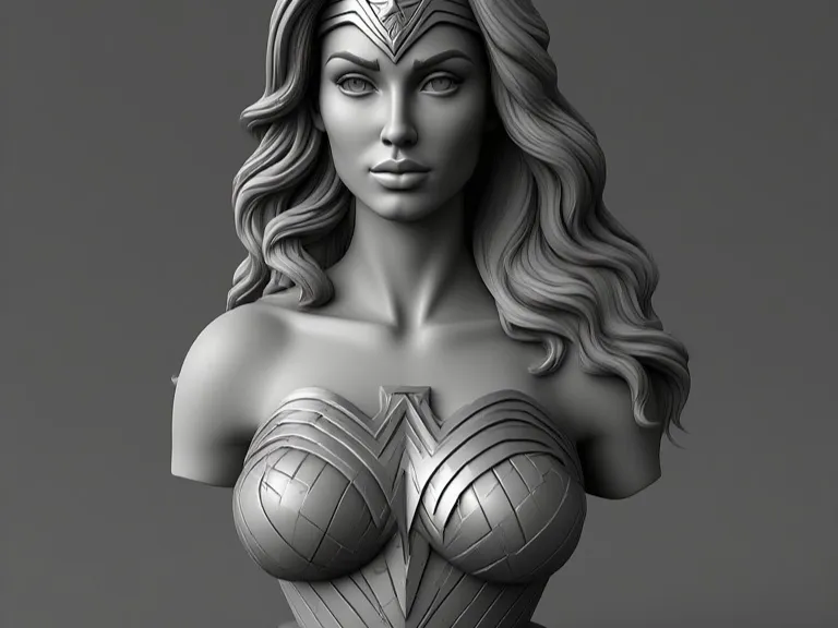 WONDER WOMAN FANART BUST