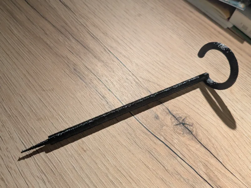Picchetto per piante con anello di supporto