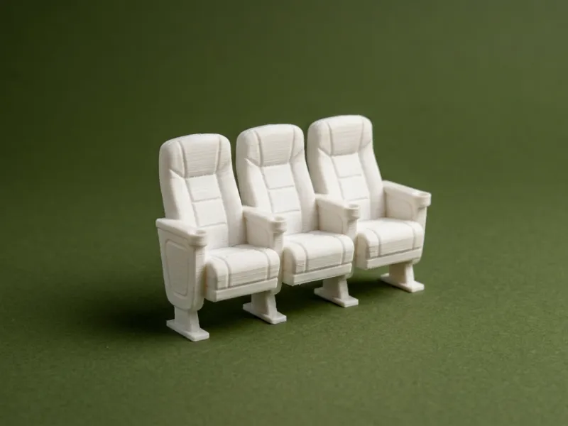 1:12 Scale Dollhouse Cinema Seats