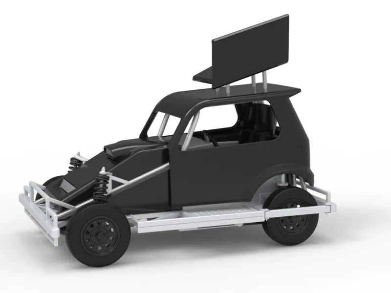 New Zealand Ministock car Version 3 Scale 1:25