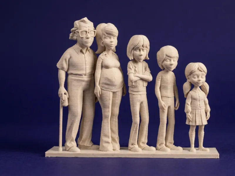 Murphy Family from F Is for Family 3D Model