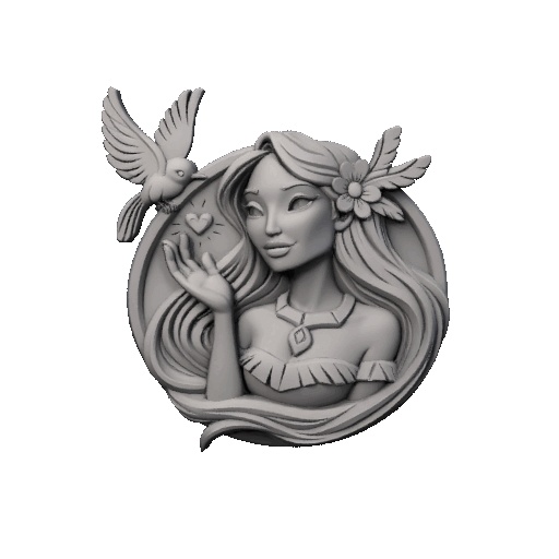 Pocahontas Wall decoration